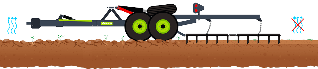 Зубовые двухрядные бороны