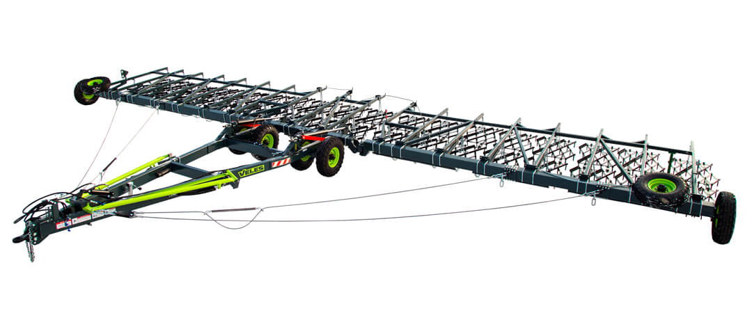 Зубовые двухрядные бороны