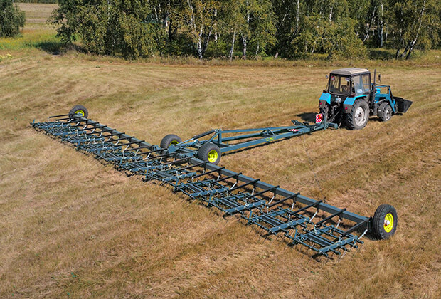 Средние пружинные бороны