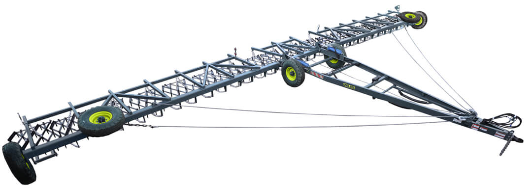 Зубовые однорядные бороны