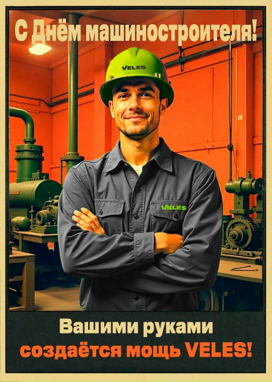 Поздравляем с Днем машиностроителя!