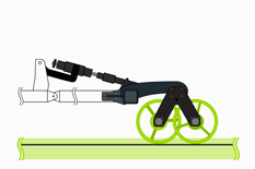 Кольцевой каток &laquo;Земля-по-земле&raquo; &Oslash;&nbsp;580&nbsp;мм