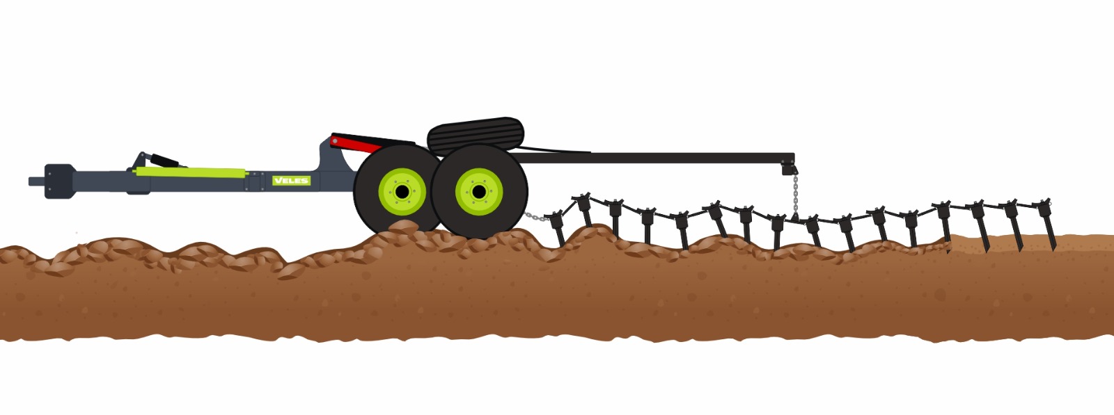 Шлейф бороны