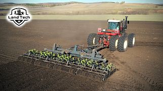 Обзор и работа культиватора АН-8-ПАВ у блогера LandTech