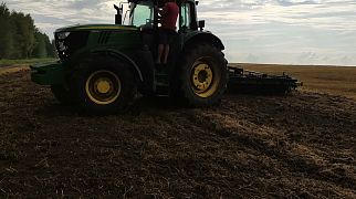 БДП-7 работает по стерне зерновых