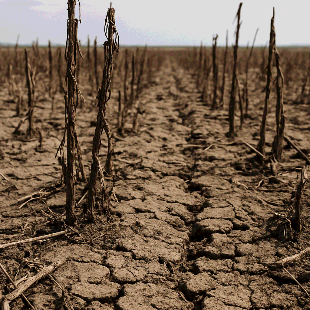 Закрытие влаги по стерневому фону