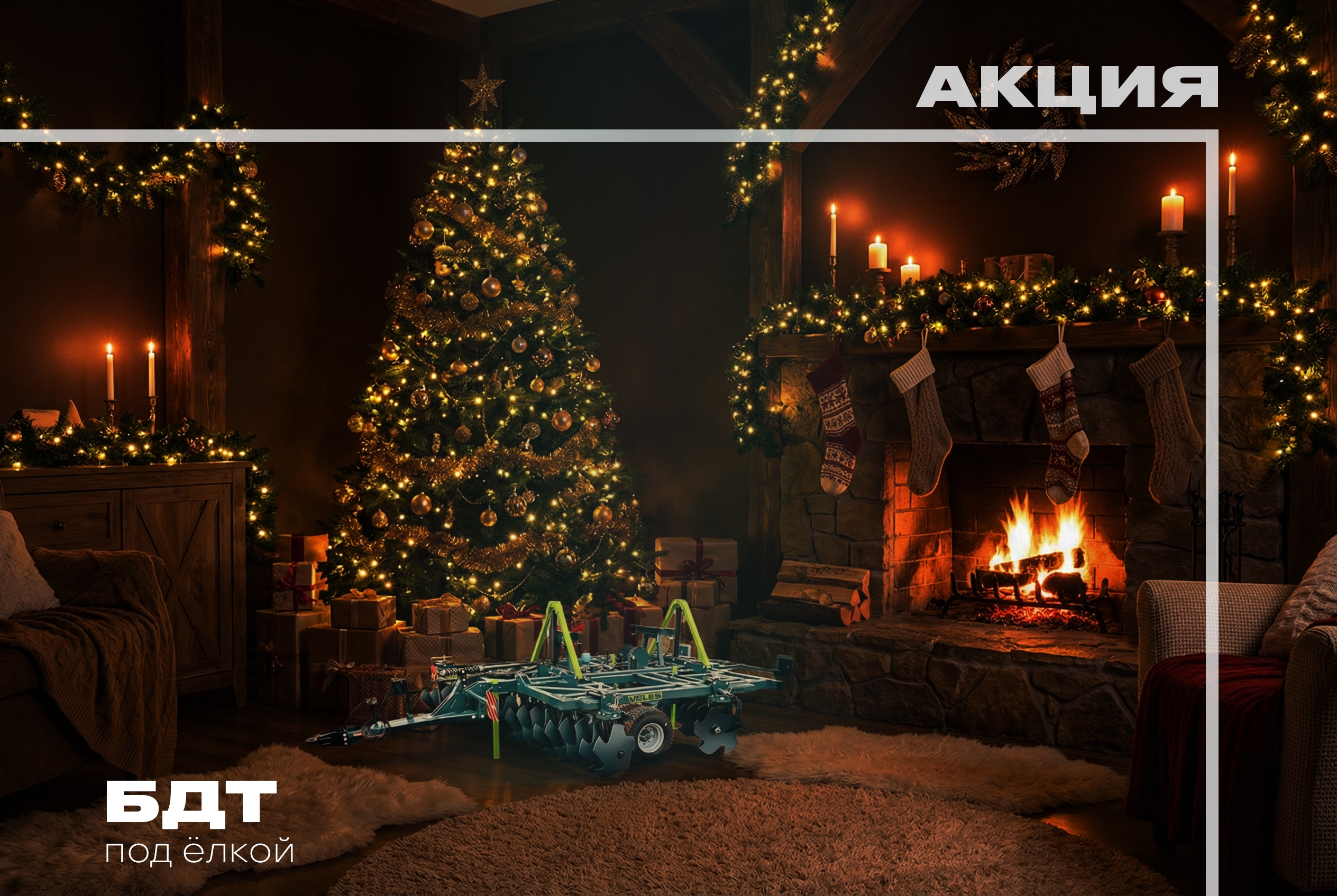 Мы объявляем новогоднюю акцию