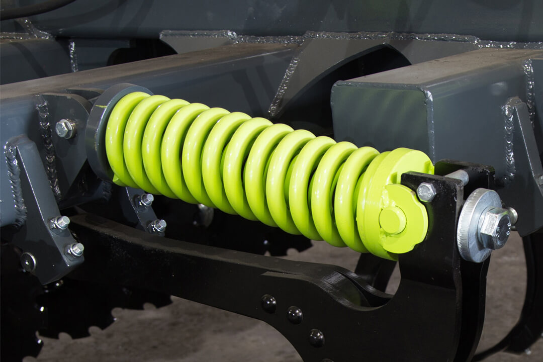 SPRING-LOADED</br>TINE PROTECTION