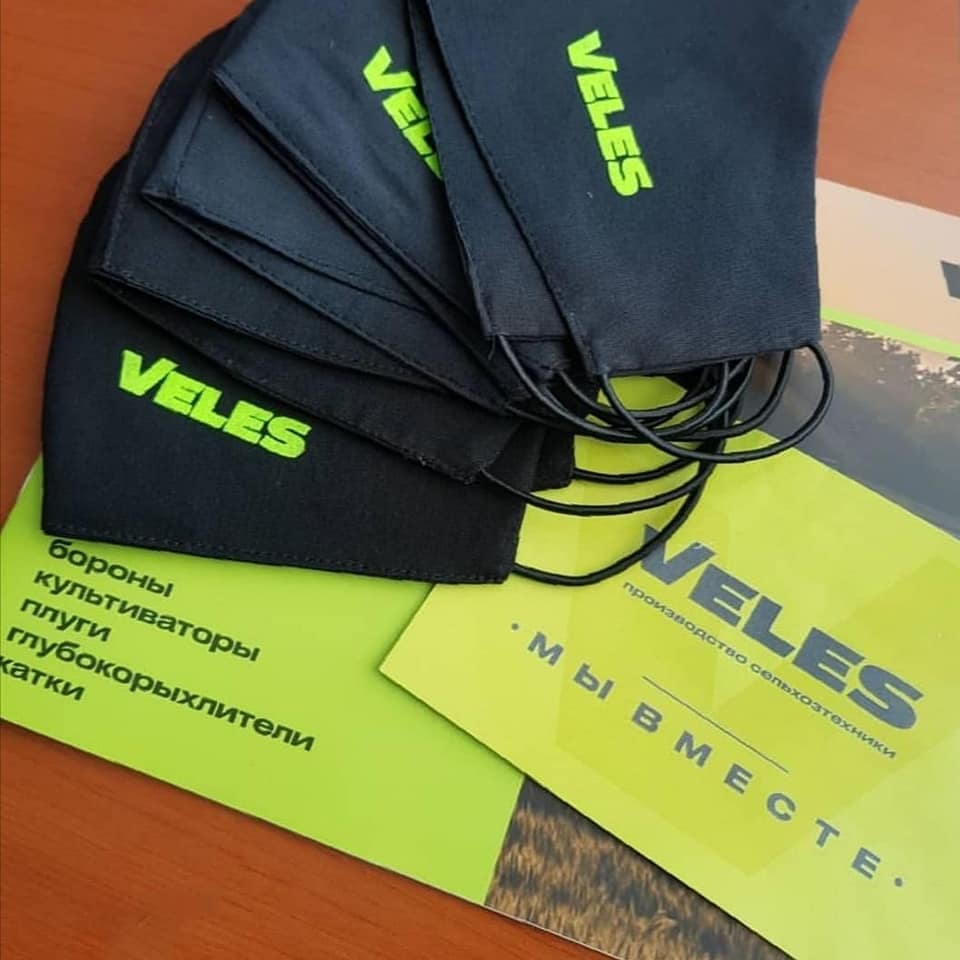 Дилерам Veles отправлены защитные маски