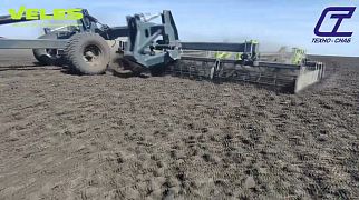 Предпосевная обработка культиватором АН-10-ПАВ