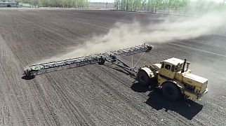 Испытание СГС-21 на полях Алтайской МИС