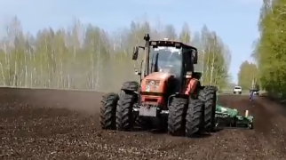 ПАВ-6 с МТЗ 1523